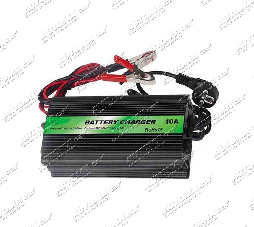 Nabíječka 24V/10A ENC2410 automatická s udržovacím režimem 