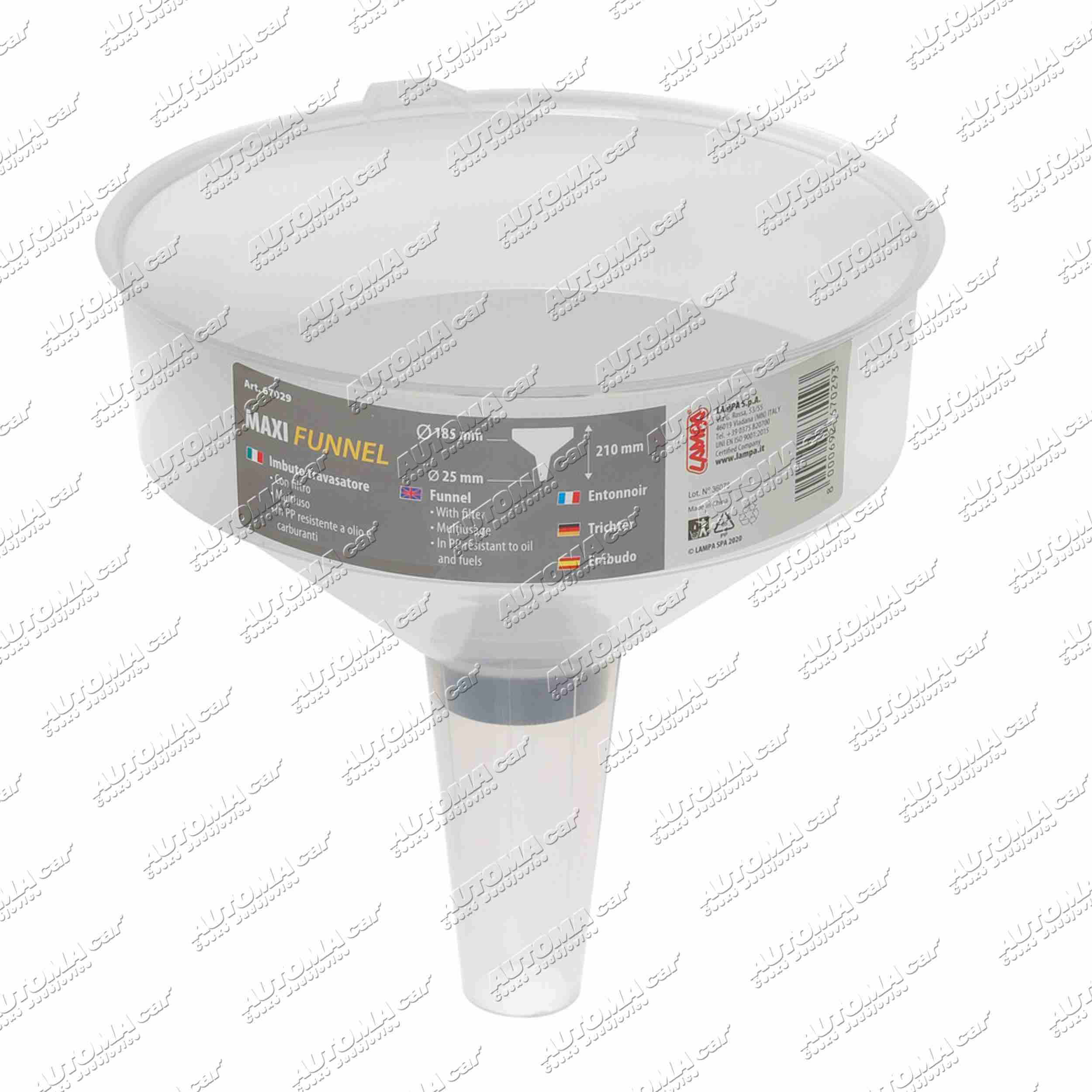 Trychtýř Ø 185 mm