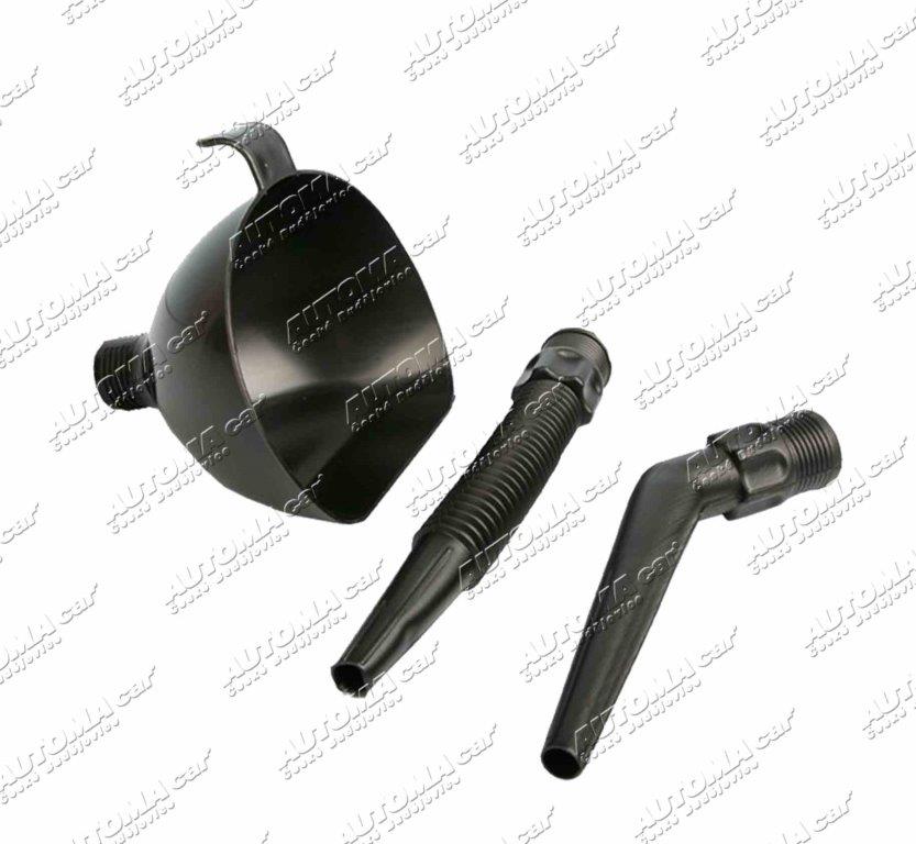 Trychtýř třídílný černý / červený