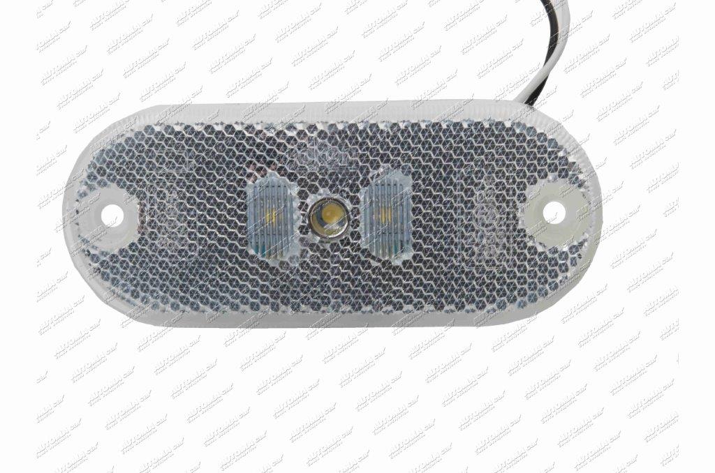 Svítilna poziční bílá LED 12V s kabelem JOKON