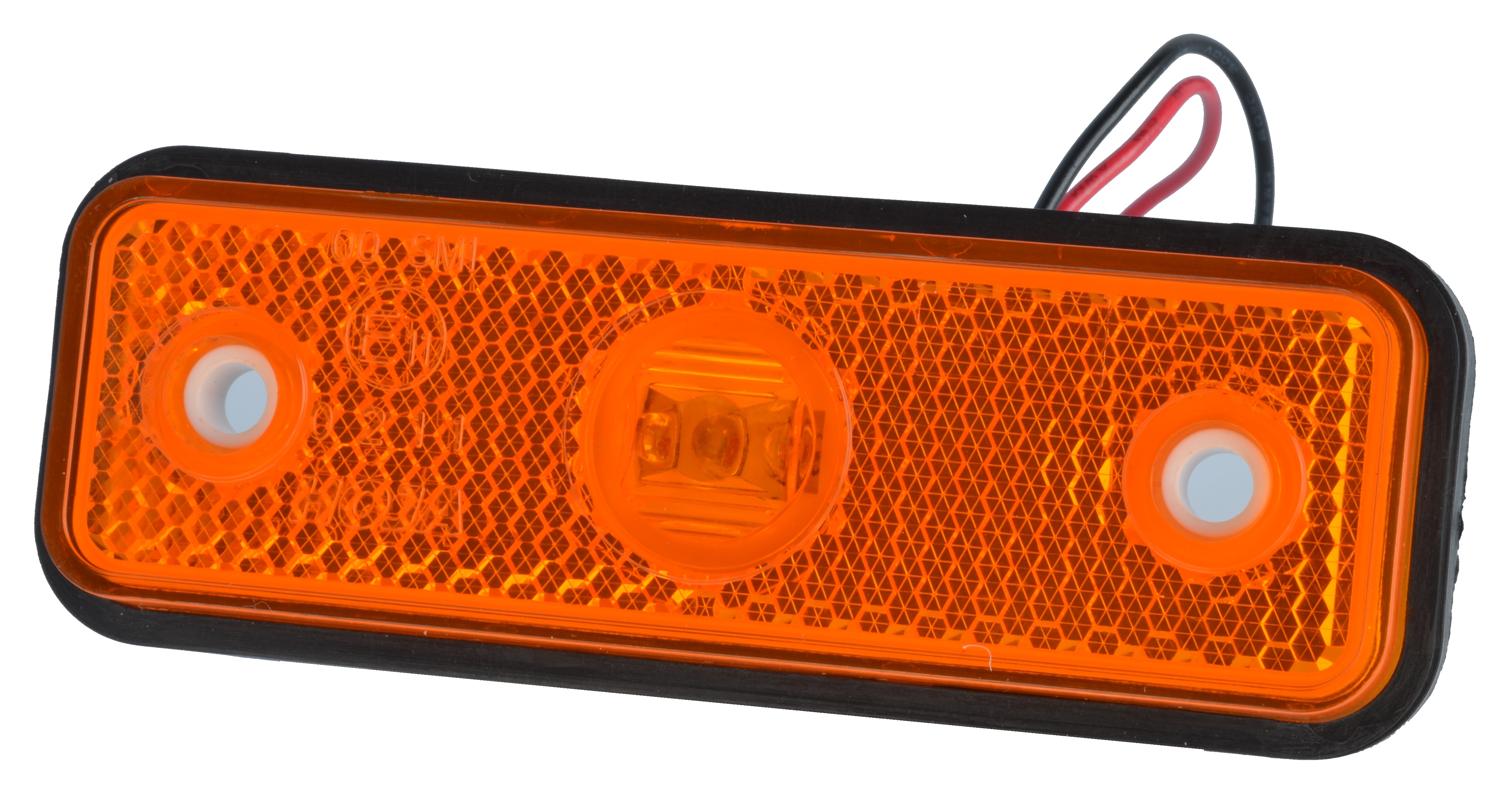 Svítilna poziční oranžová LED 12/24V 96x31mm