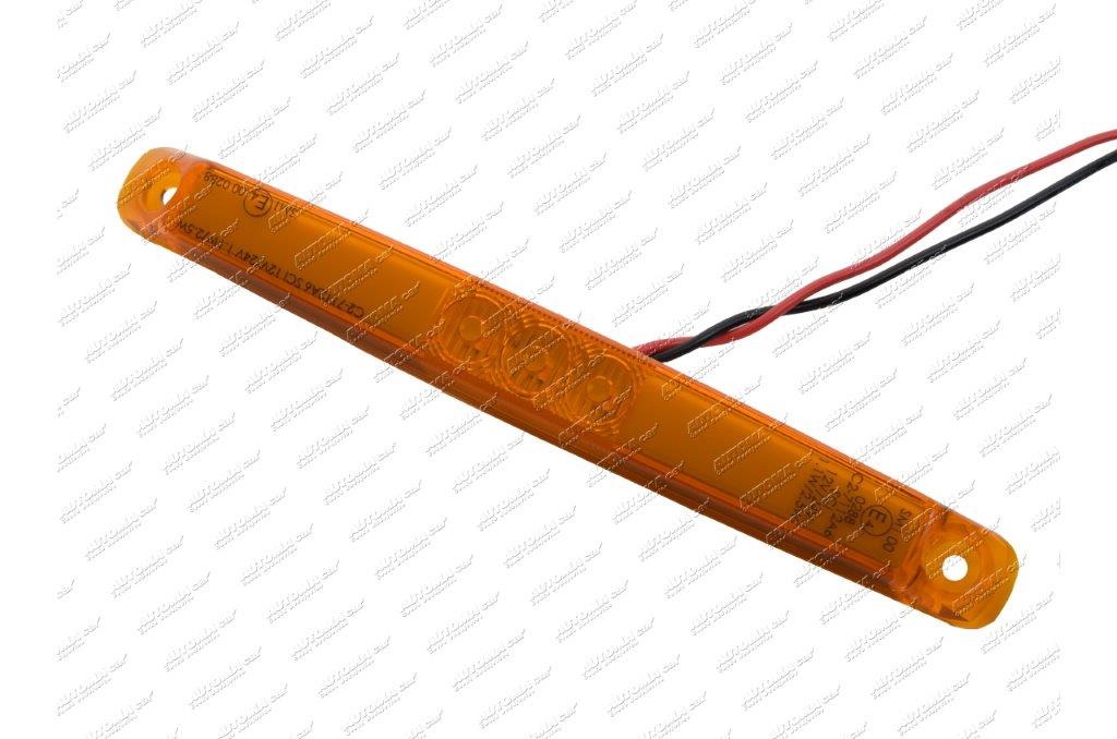 Svítilna poziční LED 12/24V oranžová   