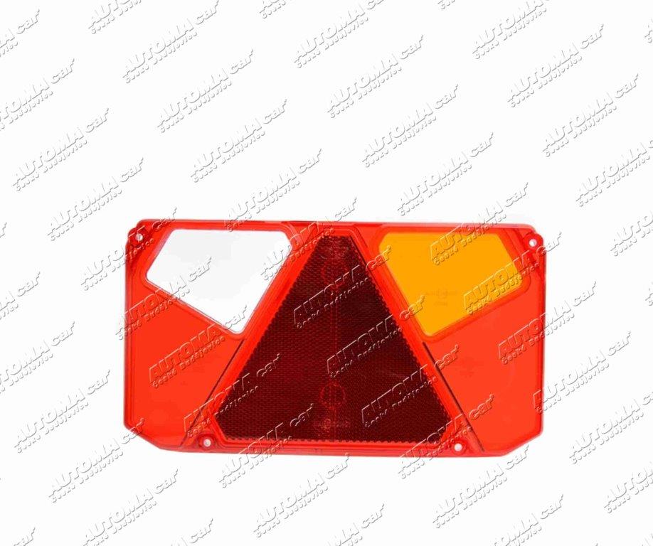 Sklo svítilny koncové pravé WAŠ s couvačkou