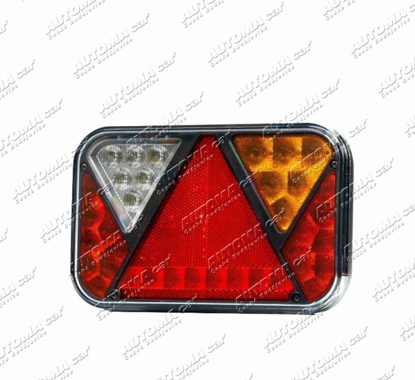 Svítilna koncová LED 12V pravá s couvačkou a SPZ 5.pin Canbus