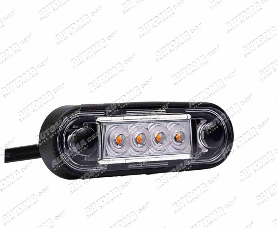 Svítilna poziční LED 12/24V oranžová FRISTOM