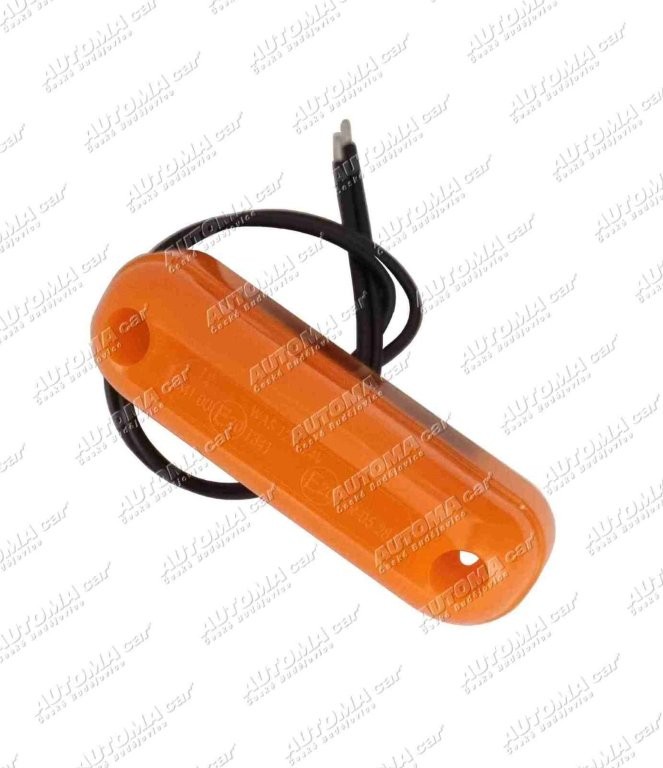Svítilna poziční LED 12/24V oranžová WAŠ