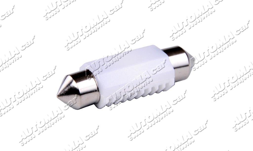 Žárovka LED 12-24V sufit 36mm keramická