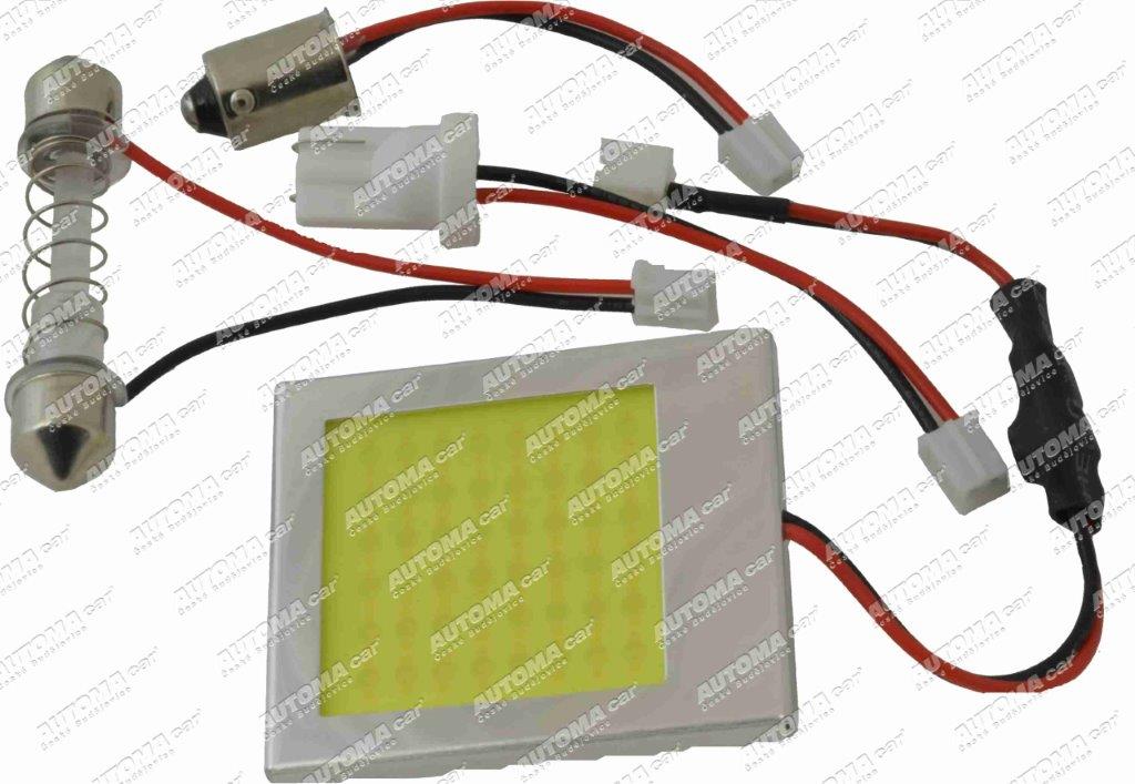 Žárovka LED 9-32V panel 48LED 0,5W 37x42mm