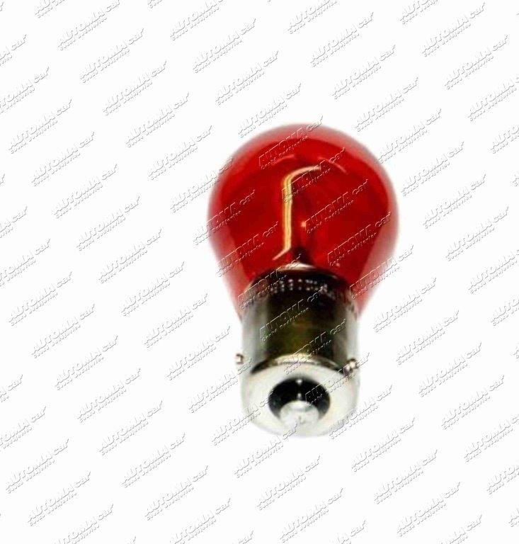 Žárovka 12V 21W BAW15s červená PHILIPS (PR21W)