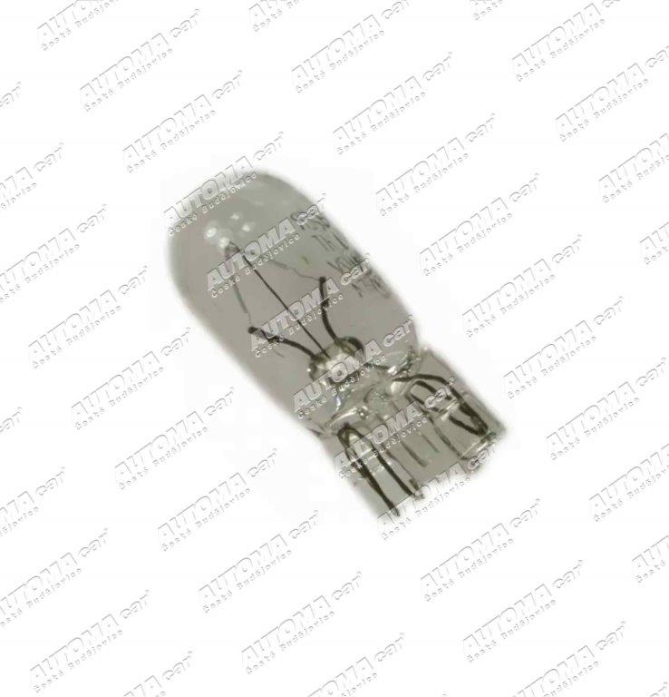 Žárovka 24V/5W celosklo