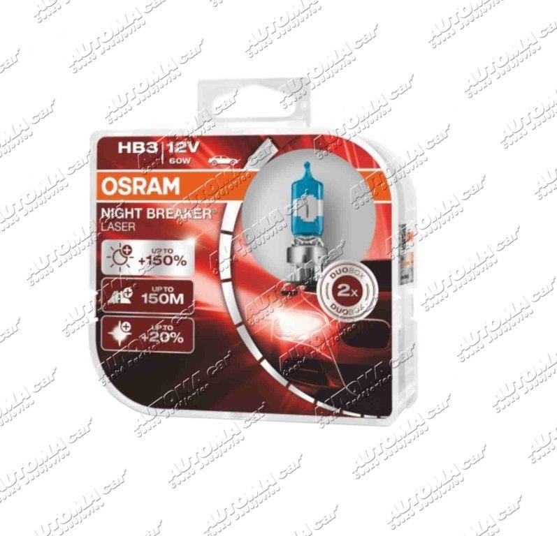 Žárovka 12V/HB3 60W NIGHT BREAKER LASER sada