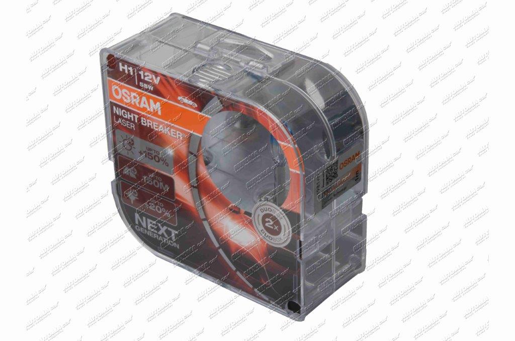 Žárovka 12V/H1 55W  NIGHT BREAKER LASER sada