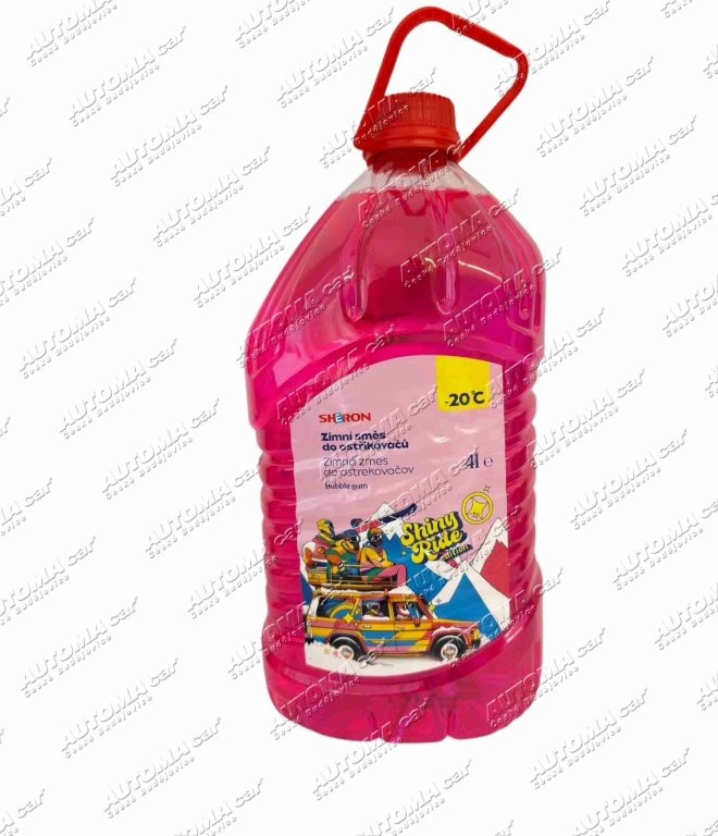 Kapalina ostřikovače Sheron -20 °C Bubble gum 4 L