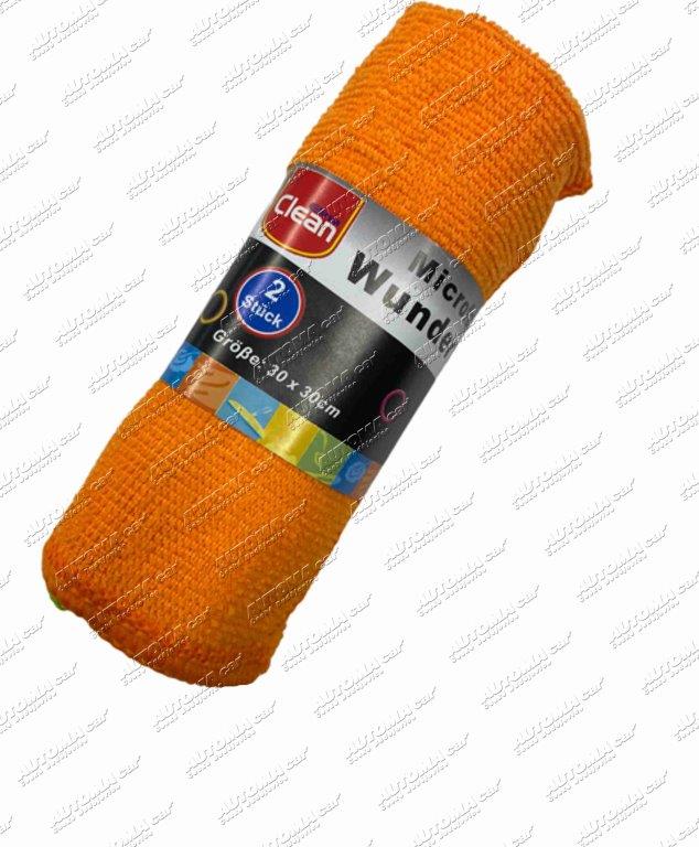 Utěrka z mikrovlákna 30x30cm balení 2ks