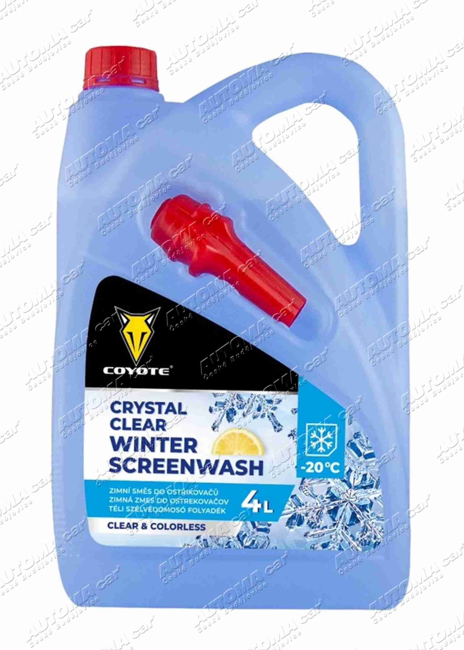 Kapalina ostřikovače -20°C / 4L Coyote