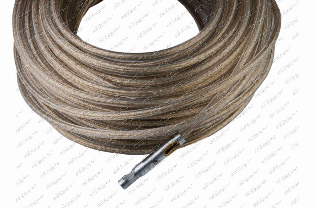 Lano celní s koncovkami 36m/6