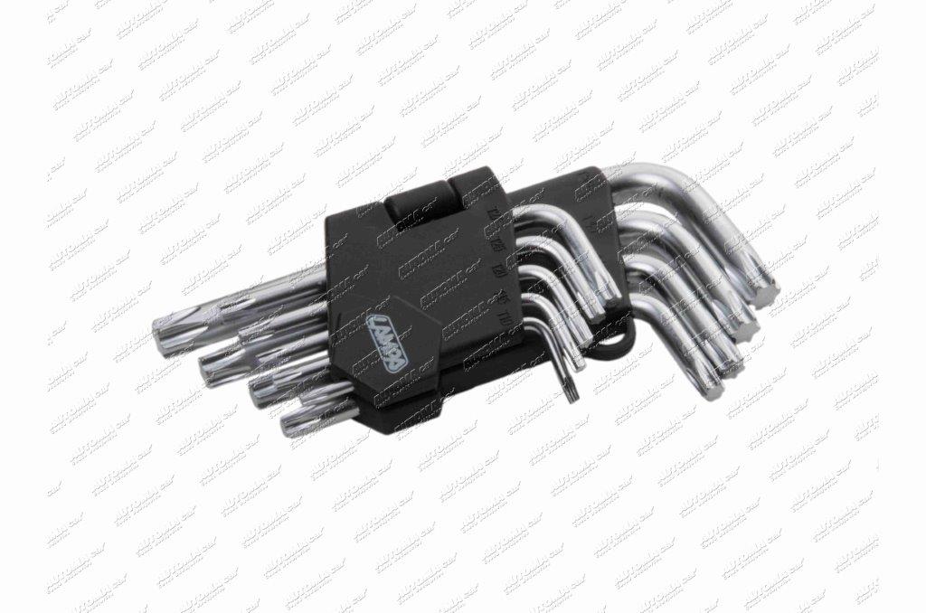 Klíč torx sada 9ks krátké