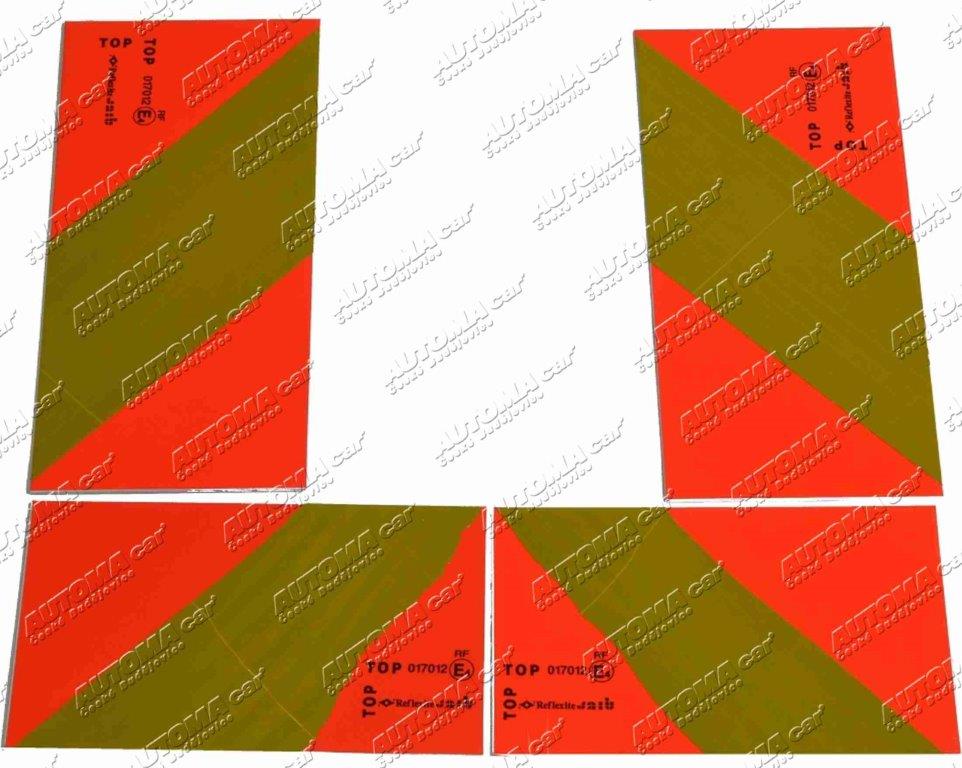 Tabule reflexní S-4 auto 285x132mm