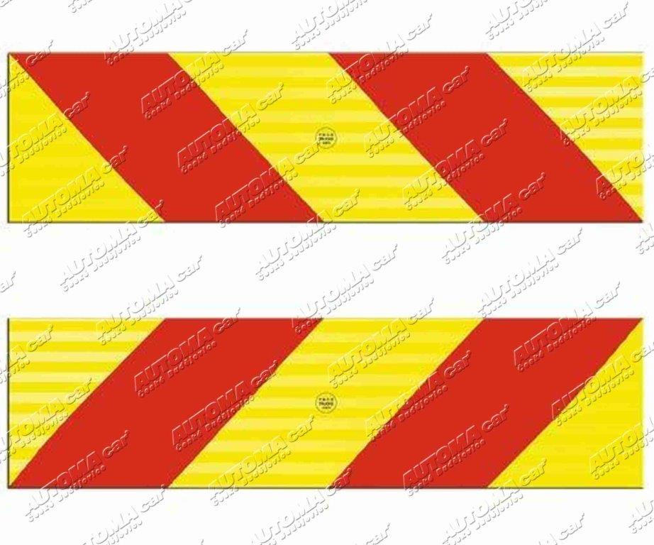 Tabule reflexní S-2 auto 565x140mm