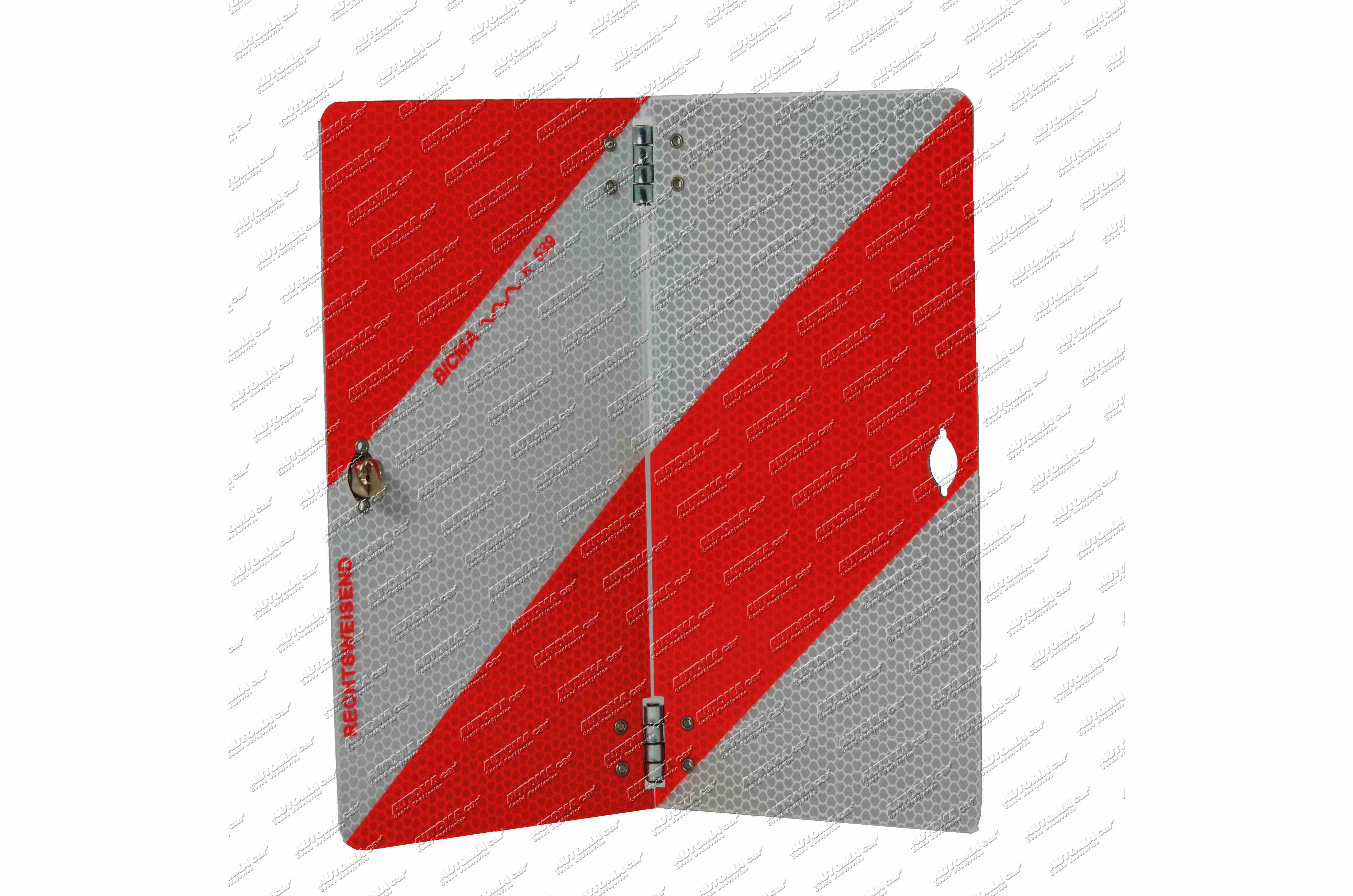 Tabule značení noční parkování sklopná 285x285mm pár