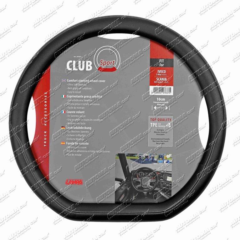 Potah na volant Iveco S-Way od 2019 koženkový černý