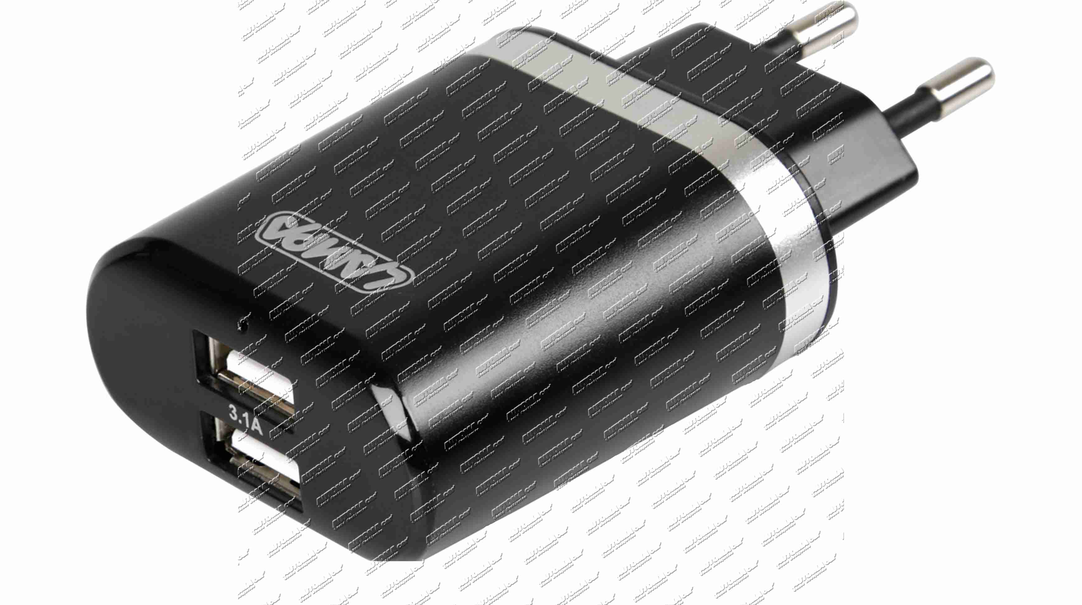 Adaptér 2x USB síťový 3,1A