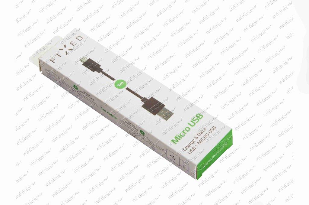 Kabel - adaptér USB/mikroUSB 1m