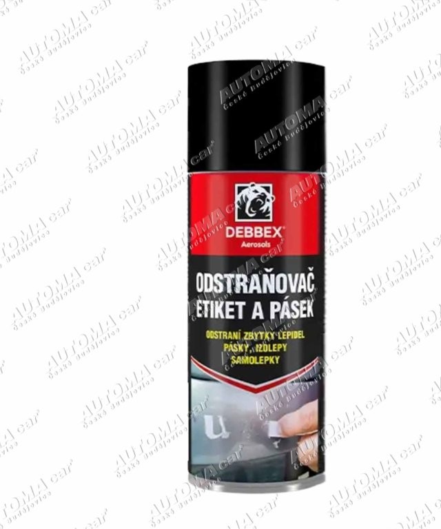 Čistič - odstraňovač etiket a pásek Debbex 400ml