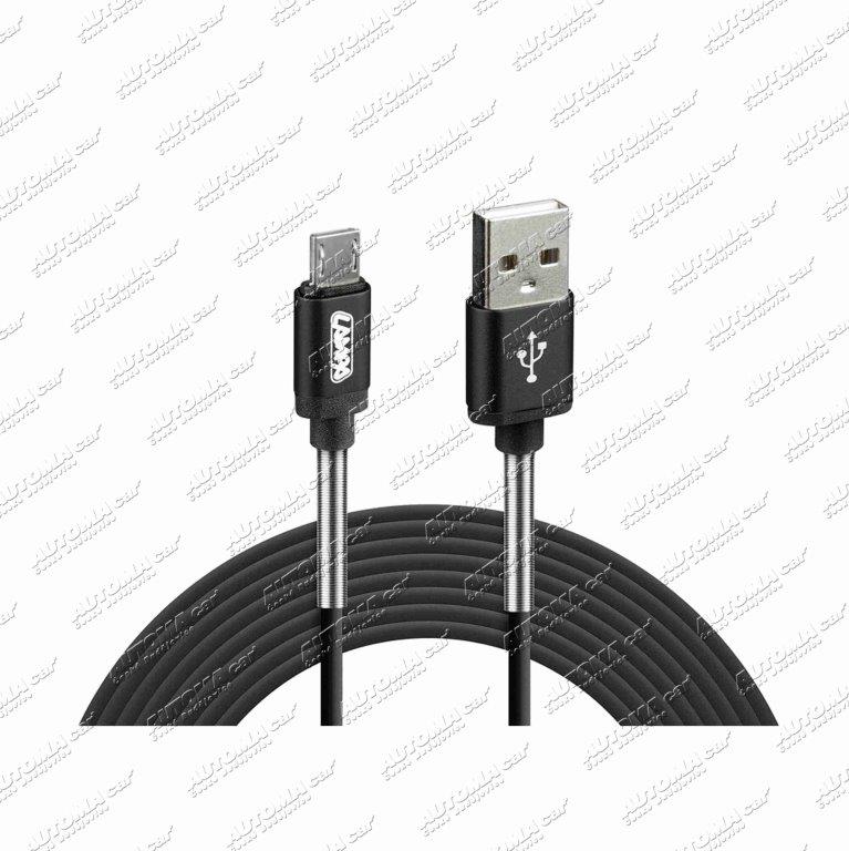 Kabel - adaptér USB/mikroUSB 2m