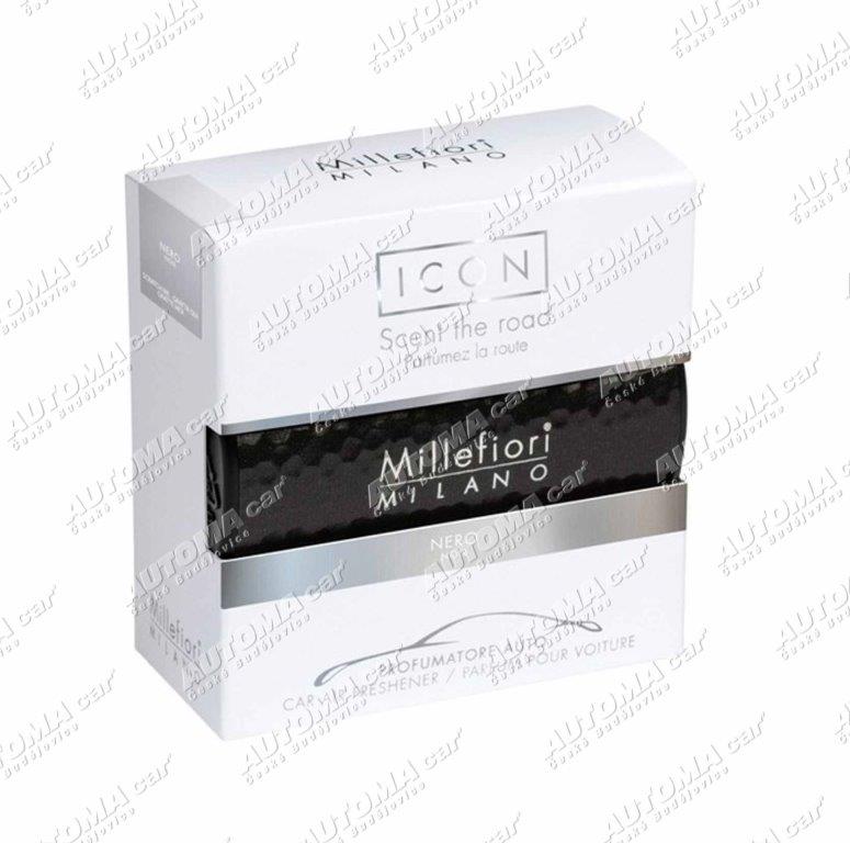 Osvěžovač Millefiori Milano ICON - Nero, Metal Shades