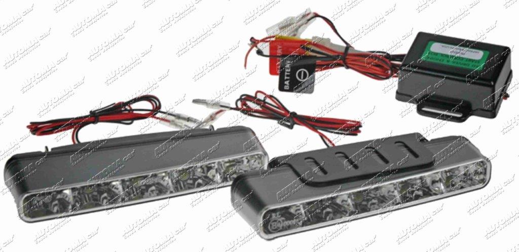 Světlomet denní svícení  sada 12V LED