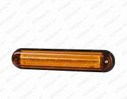 Svítilna poziční LED 12/24V oranžová 134 x 27mm Horpol
