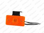 Svítilna oranžová 12/24V LED s držákem WAŠ