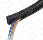 Hadice ohebná - husí krk 10/13mm podélný řez