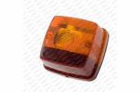 Svítilna koncová / blikač 84x84mm Hella