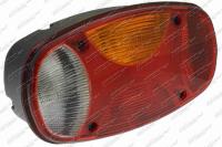 Svítilna koncová pravá Cargoluna 12V s couvačkou a konektorem Deutsh 6.pin bez SPZ Hella