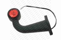 Svítilna červeno/bílá LED 12/24V tykadlo 15cm FRISTOM