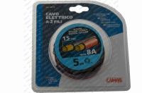 Kabel 2 žilový CYA 2x1,5mm² dvojlinka balení 5m 8A max