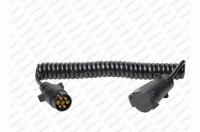 Kabel spirálový prodlužovací 7.pólový 3,5m 12V