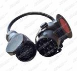 Adaptér 15.pól.nákladní / 13.pól.osobní, délka 0,5m