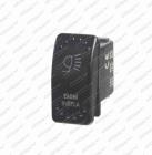 Spínač překlápěcí Rocker LED 12/24V 20/10A Zadní světla ( mont. otvor 37x21mm )