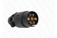 Zástrčka 7.pólová plastová 12V Erich Jaeger