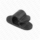 Příchytka kabelu samolepící sada 6ks 