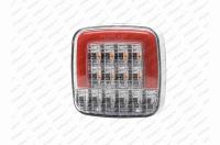 Svítilna koncová LED 12V PRO-SQUARE s Can-busem pro směrová světla, s bajonetem