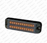 Svítilna výstražná LED 12/24V oranžová PRO-TWIN-CAN 