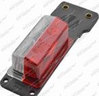 Svítilna obrysová červeno/bílá 65x30