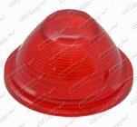 Sklo svítilny červené