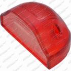 Sklo svítilny SPZ červené