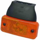 Svítilna oranž.LED 24V s držákem