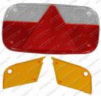 Sklo svítilny koncové Multipoint III levé / pravé